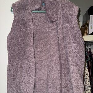 Women's Cozy Purple Vest